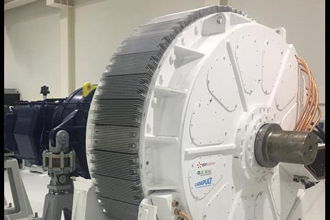 A magnetically geared drive has no metal touching metal - the engaging elements stay just a few millimetres apart, but it yields surprisingly high torque. Image: Magnomatics
